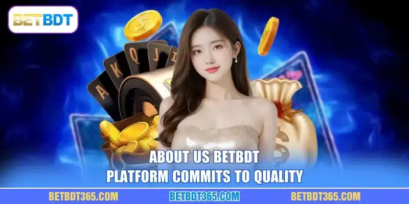 About us BETBDT platform commits to quality